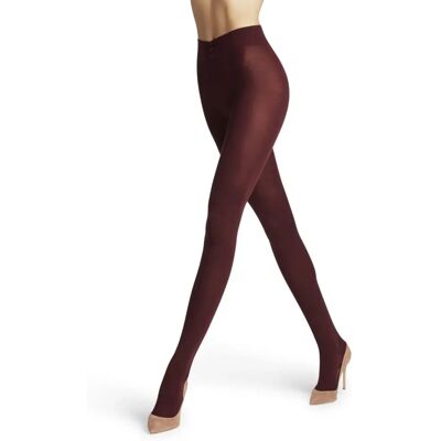 Falke Softmerino Strumpbyxor - Barolo Röd Falke Softmerino Strumpbyxor - Barolo Röd