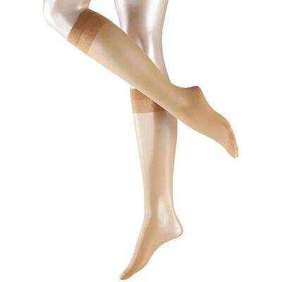 FALKE Modell 41720 - Gjennomsiktige knestrømper - Gullbrun FALKE Modell 41720 - Gjennomsiktige knestrømper - Gullbrun