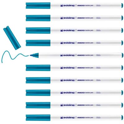 Ruban textile fin Edding 4600 - Pack de 10 Ruban textile fin Edding 4600 - Pack de 10