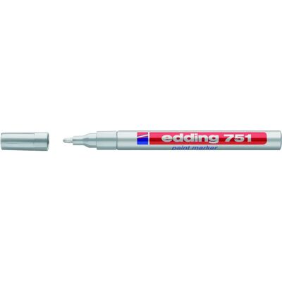 Edding Zilveren Verf Marker - 1-2mm Edding Zilveren Verf Marker - 1-2mm
