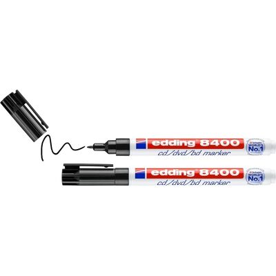 Marqueur CD/DVD/BD edding 8400 - Noir - 2 Crayons - Pointe ronde 0,5-1mm - Publicité Marqueur CD/DVD/BD edding 8400 - Noir - 2 Crayons - Pointe ronde 0,5-1mm - Publicité