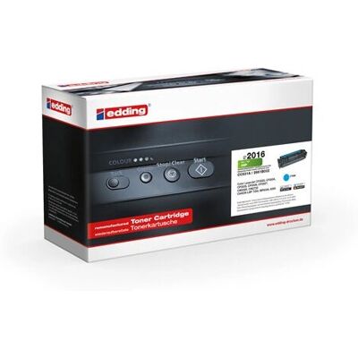 Toner Cyan Edding EDD-2016 - Compatible avec HP 304A Toner Cyan Edding EDD-2016 - Compatible avec HP 304A