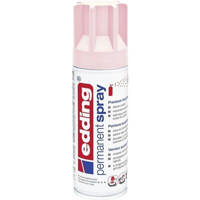 Edding 5200 Vernice Spray Acrilica - Rosa Pastello - Opaco - 200ml - Tipo di Prodotto Edding 5200 Vernice Spray Acrilica - Rosa Pastello - Opaco - 200ml - Tipo di Prodotto