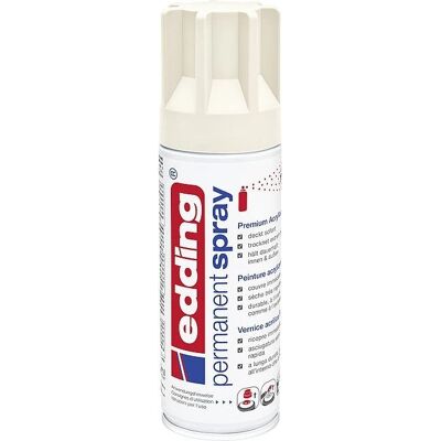edding 5200 Acrylspray Cremeweiß - Wetterfest, 200ml edding 5200 Acrylspray Cremeweiß - Wetterfest, 200ml