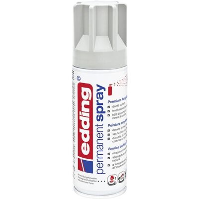 Edding Graue Acrylspray - 200ml - Schnelltrocknend, Wetterfest - Sprayfarbe Edding Graue Acrylspray - 200ml - Schnelltrocknend, Wetterfest - Sprayfarbe