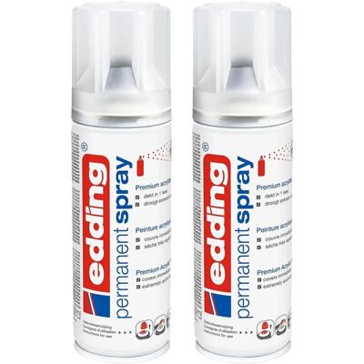edding 5200 Permanente Spray - Mat Gelakt - Spuitbus edding 5200 Permanente Spray - Mat Gelakt - Spuitbus