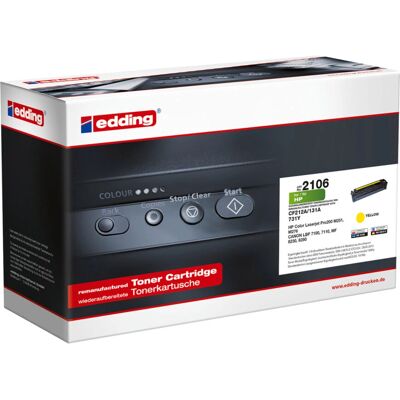 Edding EDD-2106 Toner Giallo - Cartuccia toner Edding EDD-2106 Toner Giallo - Cartuccia toner