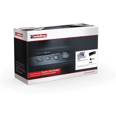 Toner Edding EDD-6007 - Noir compatible Lexmark - Publicité Toner Edding EDD-6007 - Noir compatible Lexmark - Publicité