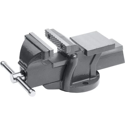Étau MEISTER 75 mm - Fixe, Mors en acier - Outil de construction Étau MEISTER 75 mm - Fixe, Mors en acier - Outil de construction