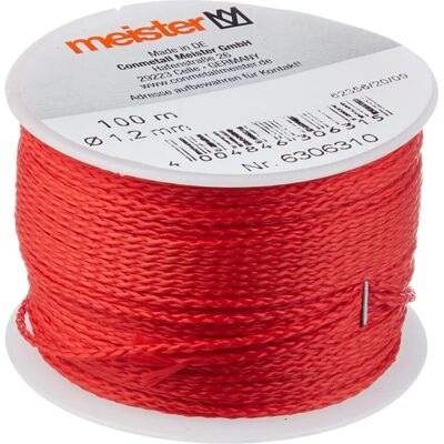 MEISTER Modèle 6306310 - Corde de maçon 100m, Ø 1.2mm MEISTER Modèle 6306310 - Corde de maçon 100m, Ø 1.2mm