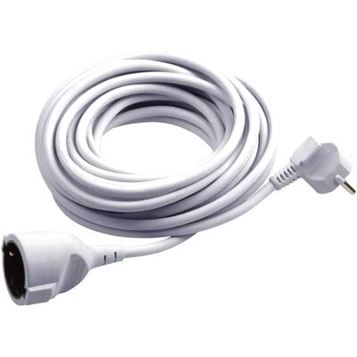 MEISTER Rallonge 5m blanc avec protection enfant - Publicité MEISTER Rallonge 5m blanc avec protection enfant - Publicité