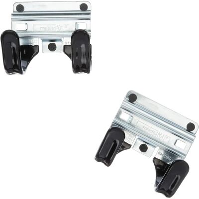 Suporte duplo MEISTER - 2 peças para montagem na parede Suporte duplo MEISTER - 2 peças para montagem na parede