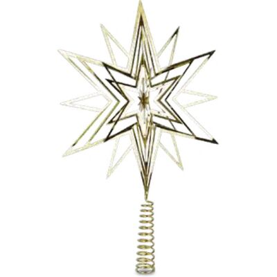 Riffelmacher 17858 Złota metalowa ozdoba świąteczna - Dekoracja choinkowa Riffelmacher 17858 Złota metalowa ozdoba świąteczna - Dekoracja choinkowa