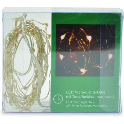 Riffelmacher & Weinberger LED-ljusslinga - Batteridriven, Timer, 35 LED, 350 cm Riffelmacher & Weinberger LED-ljusslinga - Batteridriven, Timer, 35 LED, 350 cm