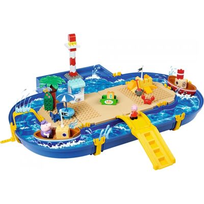 Stort vattenlek Peppa Pig Semester Stort vattenlek Peppa Pig Semester