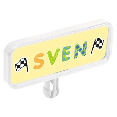 Placa de matrícula BIG Bobby-Car - Accesorio para juguete de andar Placa de matrícula BIG Bobby-Car - Accesorio para juguete de andar