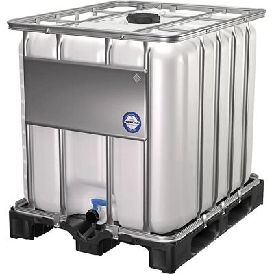 kaiserkraft 784901 1000L IBC Container - Stapelbar lebensmittelecht kaiserkraft 784901 1000L IBC Container - Stapelbar lebensmittelecht