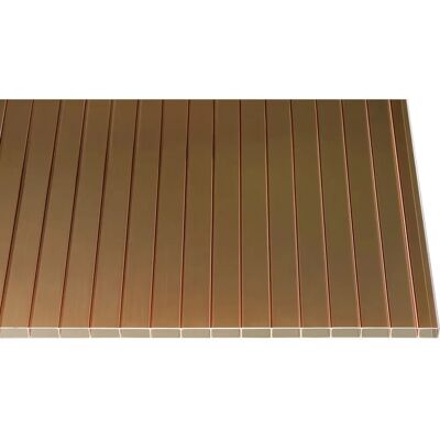 GUTTA GUTTACRYL Acryl Stegplatte Braun - 16mm GUTTA GUTTACRYL Acryl Stegplatte Braun - 16mm