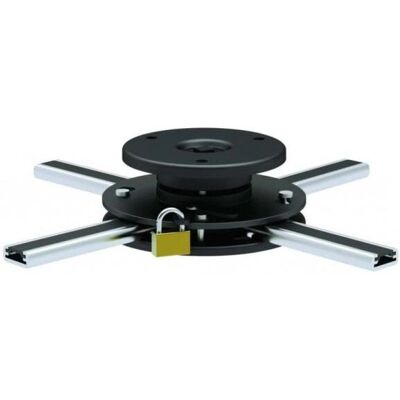 Suporte de Projetor Perseus - Preto, Prata, Inclinação, 360° Suporte de Projetor Perseus - Preto, Prata, Inclinação, 360°