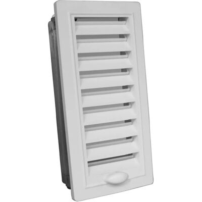 UPMANN Verstelbare kunststof ventilatierooster - 90x280 mm - Wandventilatie UPMANN Verstelbare kunststof ventilatierooster - 90x280 mm - Wandventilatie