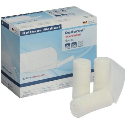 Holthaus Medical GmbH & Co. KG Dederon Bandage - Fixierbinde 8cm x 4m Holthaus Medical GmbH & Co. KG Dederon Bandage - Fixierbinde 8cm x 4m