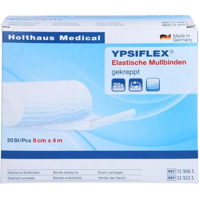 Holthaus Medical GmbH & Co. KG Elastische Mullbinde 6cm x 4m - Verband Holthaus Medical GmbH & Co. KG Elastische Mullbinde 6cm x 4m - Verband