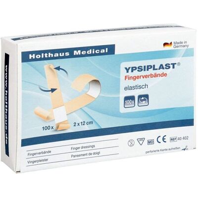 Bandage pour doigt élastique de couleur chair Ypsiplast - Fingerverband - Publicité Bandage pour doigt élastique de couleur chair Ypsiplast - Fingerverband - Publicité