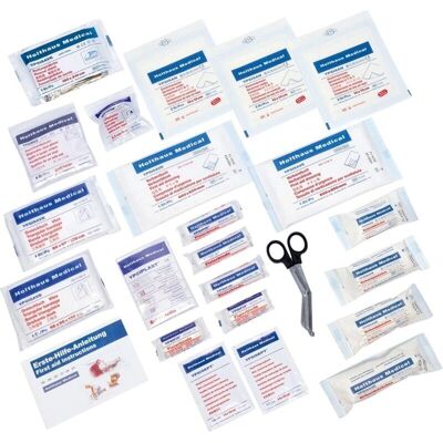 Holthaus Medical - Modell DIN 13169 - Erste-Hilfe-Set - 126 Teile Holthaus Medical - Modell DIN 13169 - Erste-Hilfe-Set - 126 Teile
