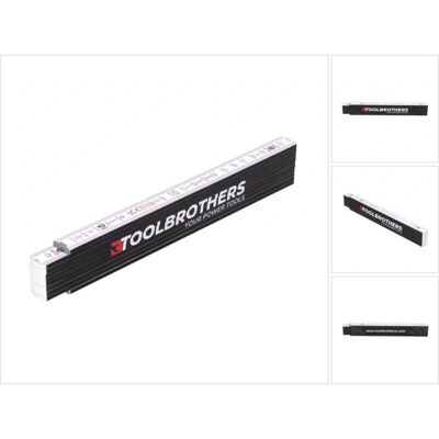 Tool Brothers - 2m Faltbarer Winkelmesser - Klasse III - PEFC Tool Brothers - 2m Faltbarer Winkelmesser - Klasse III - PEFC