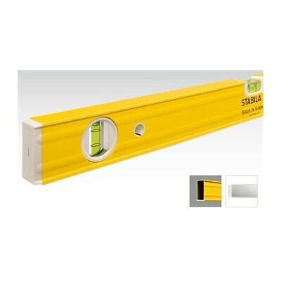 Nivel de 80 cm - Nivel de burbuja con perfil rectangular de metal Nivel de 80 cm - Nivel de burbuja con perfil rectangular de metal