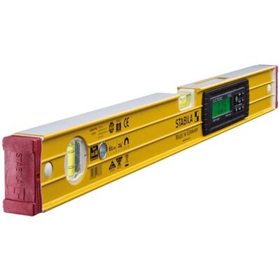 Stabila - 96-EM - 61cm - Niveau électronique à bulle - Publicité Stabila - 96-EM - 61cm - Niveau électronique à bulle - Publicité