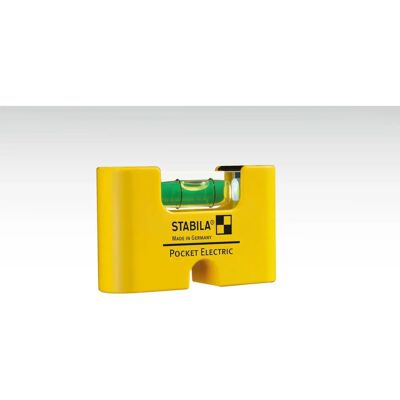 Stabila 18115/4 Liten elektrisk vattenpass - 70mm Stabila 18115/4 Liten elektrisk vattenpass - 70mm
