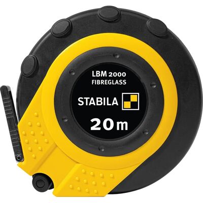 Taśma miernicza z włókna szklanego Stabila LBM 2000 - 20m, Klasa II Taśma miernicza z włókna szklanego Stabila LBM 2000 - 20m, Klasa II