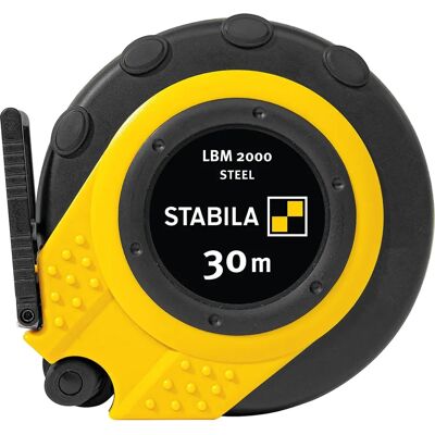 Stabila stålmålebånd - 30m, Stöttålig, Ergonomisk Stabila stålmålebånd - 30m, Stöttålig, Ergonomisk