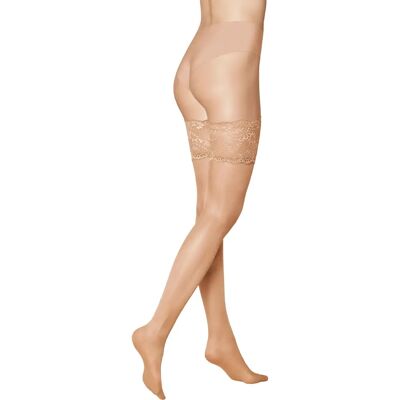 KUNERT Beiges Satin-Look Strümpfe - Damen Socken KUNERT Beiges Satin-Look Strümpfe - Damen Socken