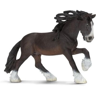 Schleich Farm World Shire Hingst Miniature Figur - Børnelegetøj Schleich Farm World Shire Hingst Miniature Figur - Børnelegetøj