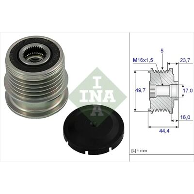 INA 535 0011 10 Alternatorhjul - Alternator INA 535 0011 10 Alternatorhjul - Alternator