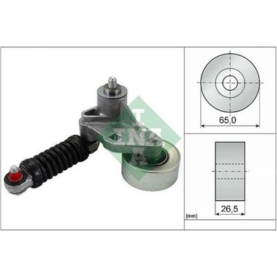 INA Spændrulle - Bredde 26,5 mm - Diameter 65 mm - 2 års garanti INA Spændrulle - Bredde 26,5 mm - Diameter 65 mm - 2 års garanti
