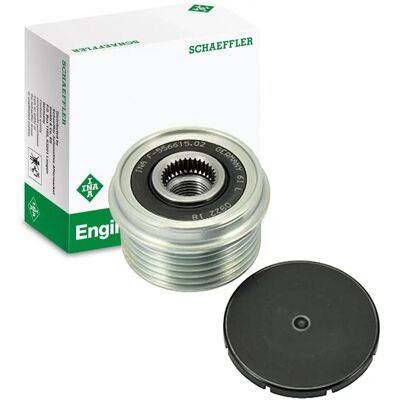 INA 535 0074 10 Laturin vetokiekko - 36,8mm, 6 urat, Ford Mondeo 3 INA 535 0074 10 Laturin vetokiekko - 36,8mm, 6 urat, Ford Mondeo 3