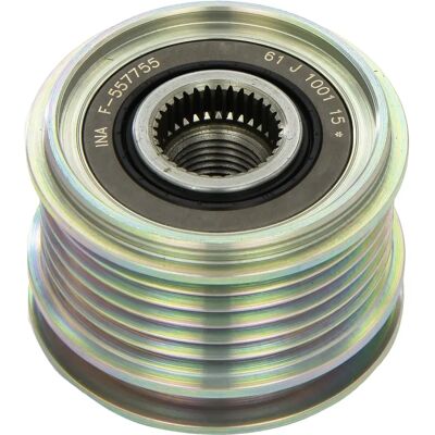 INA Alternator Pulley - 43,6mm, Compatibel met Audi, Mercedes-Benz, Renault - Alternator Onderdeel INA Alternator Pulley - 43,6mm, Compatibel met Audi, Mercedes-Benz, Renault - Alternator Onderdeel