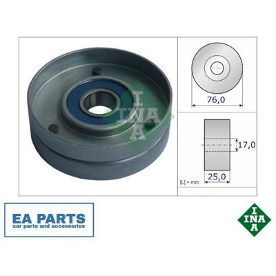 INA 531 0751 30 Polia tensionadora de correia de distribuição - Correia de distribuição INA 531 0751 30 Polia tensionadora de correia de distribuição - Correia de distribuição