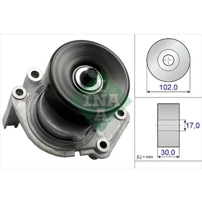 Schaeffler INA V-ripustimen jännitin - Tendeur de courroie, courroie trapézoïdale à nervures Schaeffler INA V-ripustimen jännitin - Tendeur de courroie, courroie trapézoïdale à nervures