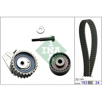Jakohihnasetti INA 530 0623 10 - Fiat Doblo I, Punto II, Bravo 1 Jakohihnasetti INA 530 0623 10 - Fiat Doblo I, Punto II, Bravo 1