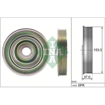 INA 544 0097 10 Remskive - Peugeot, Citroën, Ford, Volvo, Fiat INA 544 0097 10 Remskive - Peugeot, Citroën, Ford, Volvo, Fiat