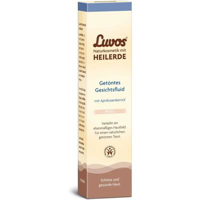 Luvos Natürliches getöntes Gesichtsfluid mit Aprikosenkernöl - Tagesfluid Luvos Natürliches getöntes Gesichtsfluid mit Aprikosenkernöl - Tagesfluid