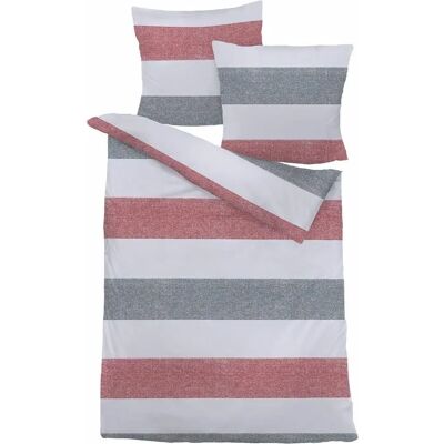 Traumschlaf - Melange Streifen - 200 x 200 cm - Bedding set Traumschlaf - Melange Streifen - 200 x 200 cm - Bedding set