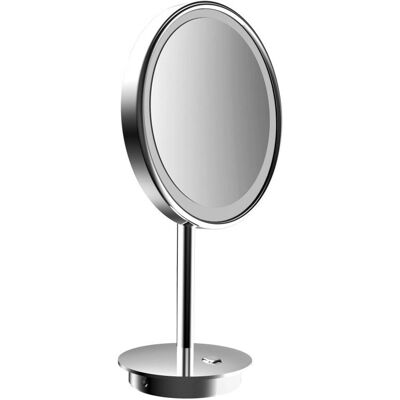 Frasco LED Boden Spiegel - 3-fach, rund, 200mm, chrom - Spiegel Frasco LED Boden Spiegel - 3-fach, rund, 200mm, chrom - Spiegel