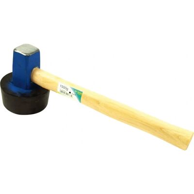 Promat - Martello per piastrelle - Testa in gomma vulcanizzata - 1500g Promat - Martello per piastrelle - Testa in gomma vulcanizzata - 1500g