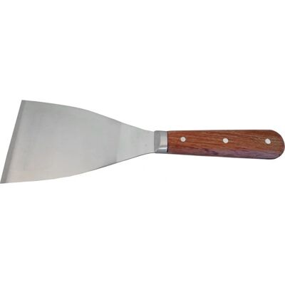 HAROMAC 80mm Malarzowa szpatuła - Stal nierdzewna, Rękojeść z różanego drewna HAROMAC 80mm Malarzowa szpatuła - Stal nierdzewna, Rękojeść z różanego drewna