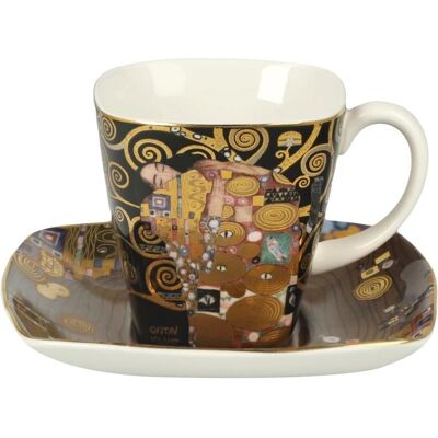 Goebel - Spełnienie Klimt - 0.1 L - Bone China - Filiżanka do espresso Goebel - Spełnienie Klimt - 0.1 L - Bone China - Filiżanka do espresso